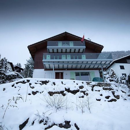 Exklusives Chalet Mit Traumhafter See- Und Bergsicht Seelisberg Buitenkant foto