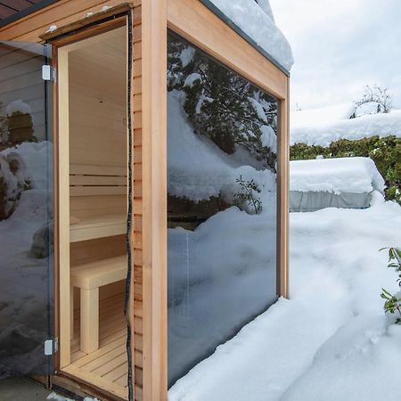 Exklusives Chalet Mit Traumhafter See- Und Bergsicht Seelisberg Buitenkant foto